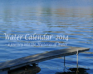 Water Calendar 2014 - Cover pager